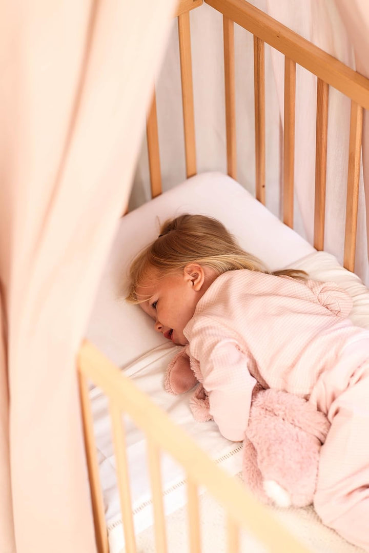 Nougat Baldachin für Kinderzimmer | Hängender Betthimmel für Babybett | Moskitonetz für Stubenwagen