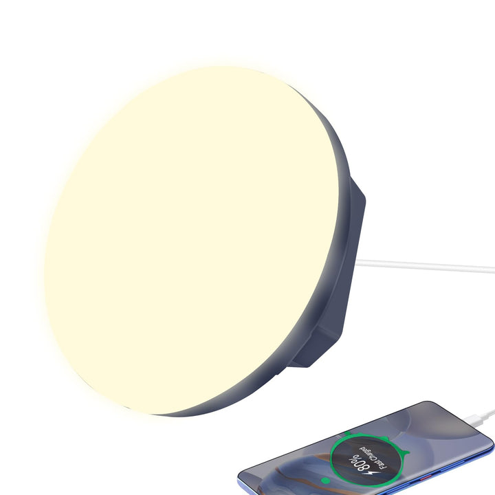 Camping Lampe mit Warme Farbe, LED Camping Laterne mit 5600mAh USB Aufladbar, 3 Helligkeiten Leuchtm
