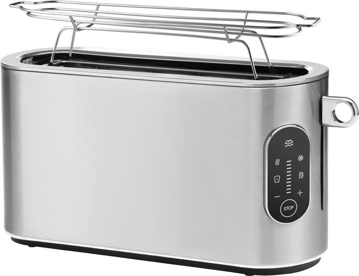 WMF Set 3-teilig Lumero Toaster 2 Scheiben, Langschlitz mit Brötchenaufsatz und Lumero Wasserkocher