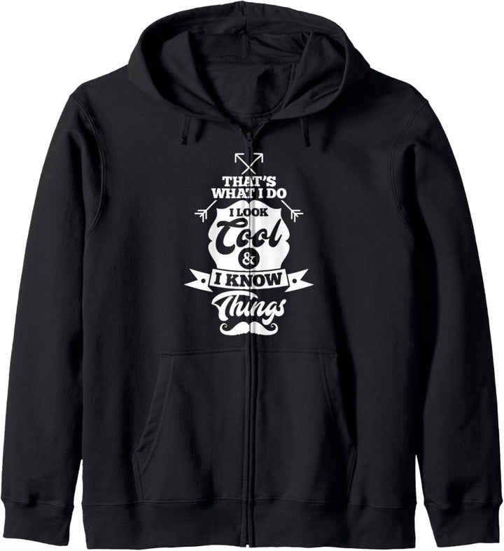 That's What I Do Cool And Know Things Grandpa Gift Kapuzenjacke