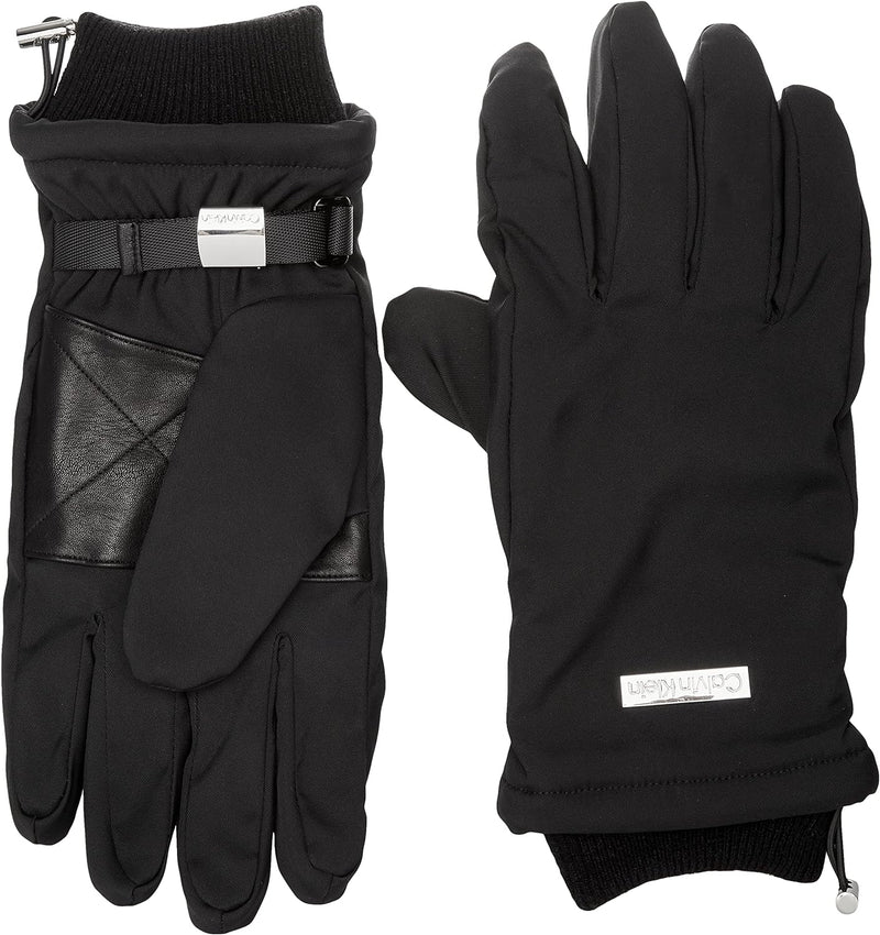 Calvin Klein Herren Tech Gloves Handschuhe, Ck Black, One Size