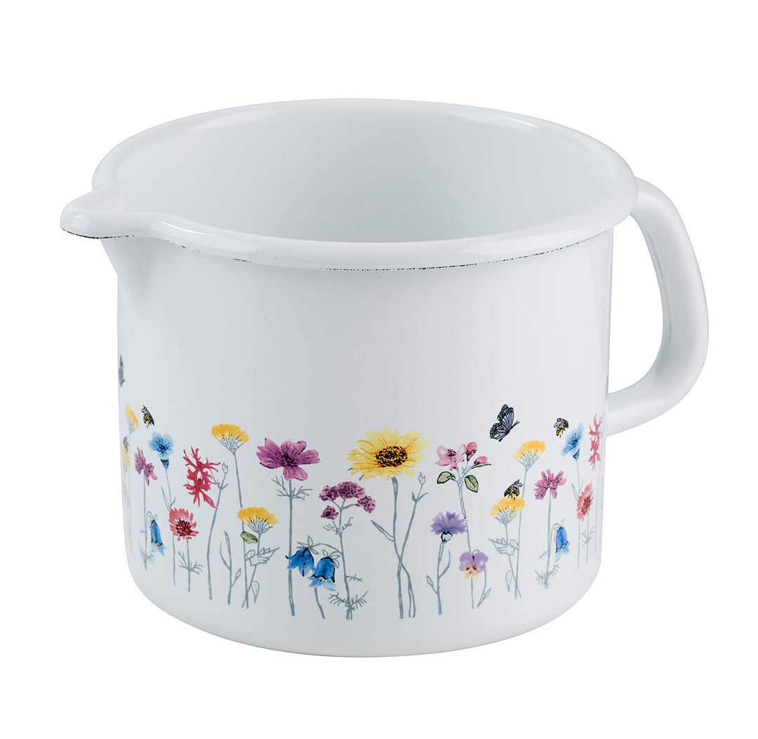 Riess, 0041-070, Schnabeltopf 14 1,7L, COUNTRY SONDEREDITION FLORA, Durchmesser 14 cm, Inhalt 1,7 Li