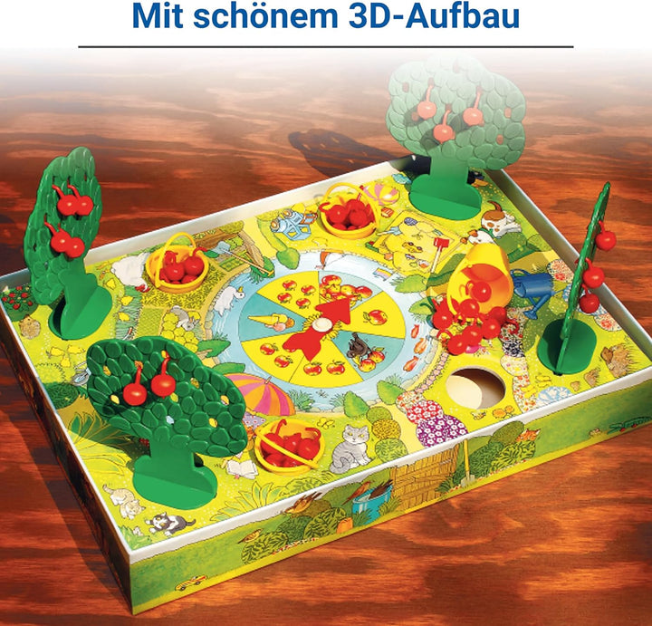 Ravensburger 22236 - Äpfelchen - Sammelspiel für Kinder, Äpfel pflücken für 2-4 Spieler ab 4-7 Jahre