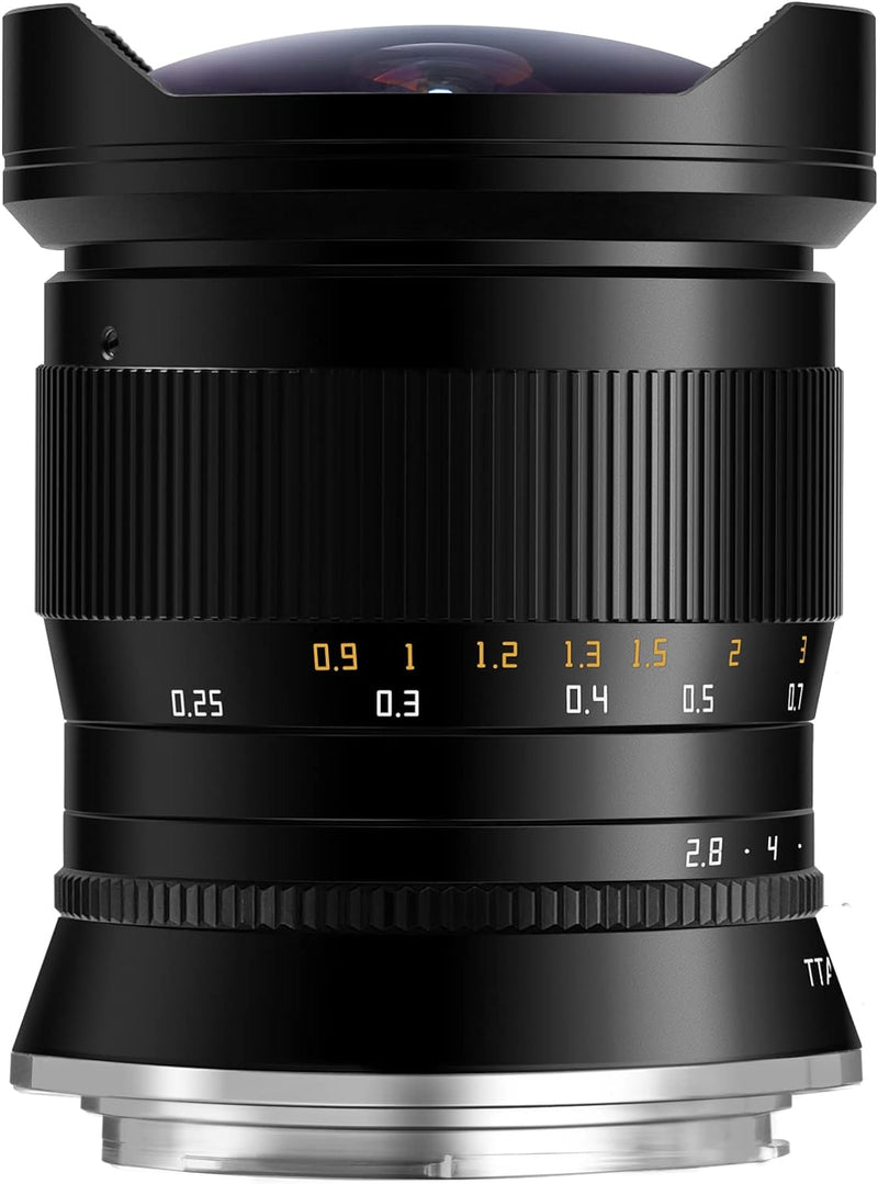 TTArtisan 11mm F2.8 Vollformat SLR Fisheye Kameraobjektiv Cooles und lustiges Kameraobjektiv für Can