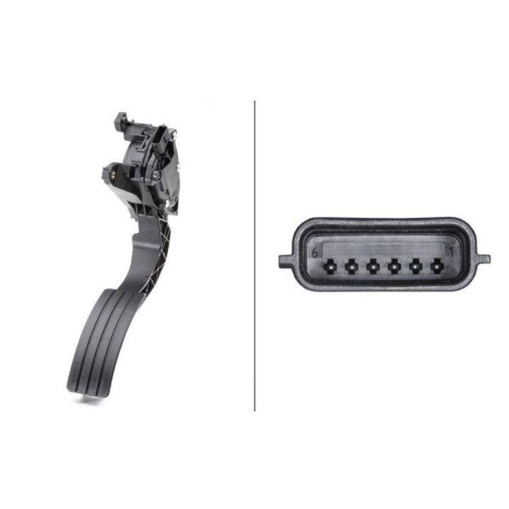 HELLA 6PV 009 978-731 Sensor, Fahrpedalstellung - für Linkslenker - Automatikgetriebe
