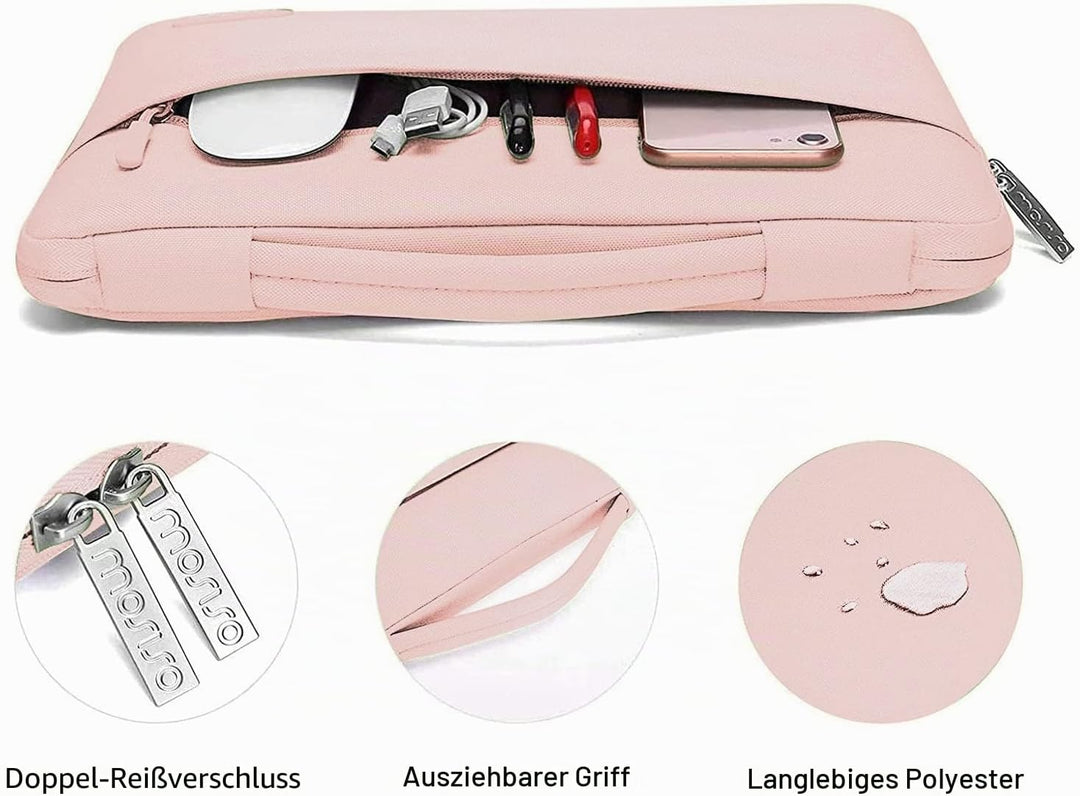 MOSISO Kompatibel mit MacBook Air 13,6 Zoll Hülle 2022-2024 A2681 mit M2 Chip Touch ID,Plastik Harts