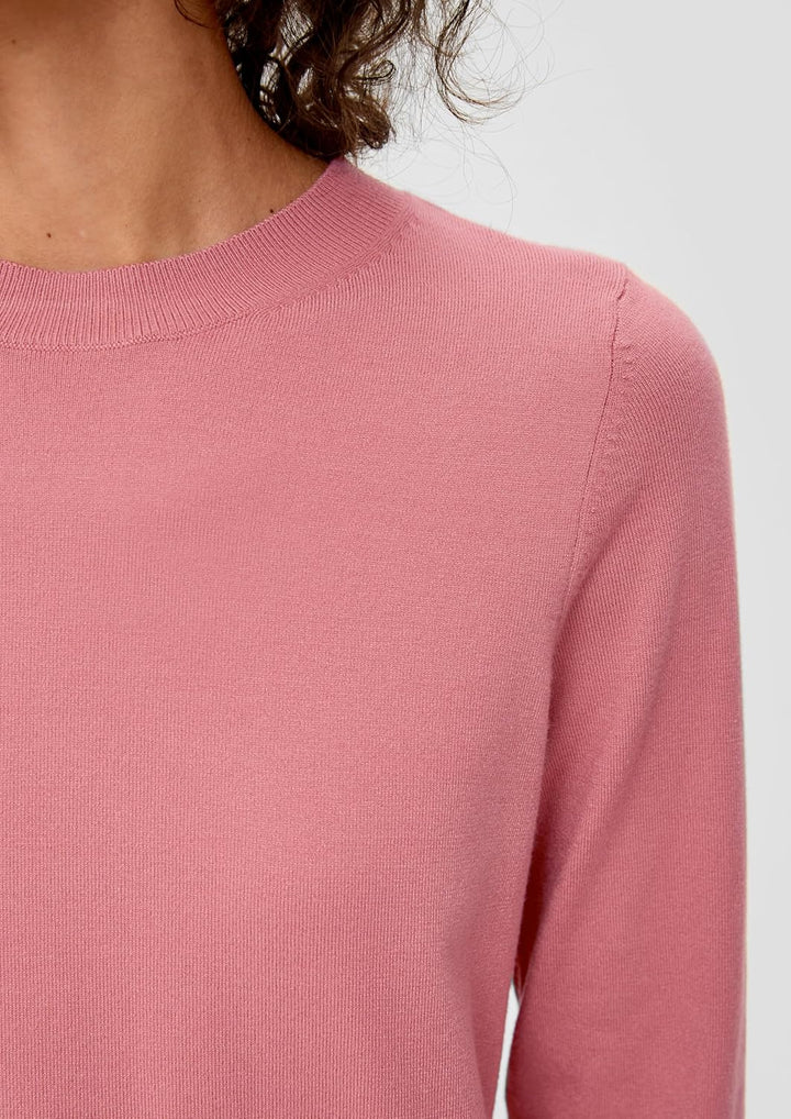s.Oliver Damen Pullover, 46 Orange