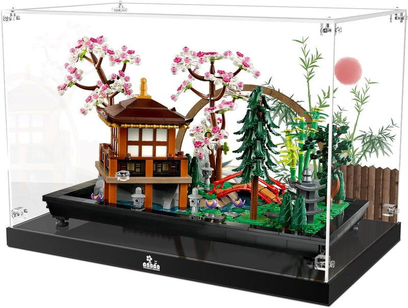 cooldac Acryl Vitrine für Lego 10315 Icons Garten der Stille, Staubdicht Transparent Universal Vitri