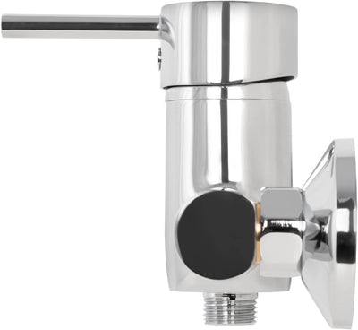 'aquaSu® Einhandmischer Lea für Brause | Chrom | Wasserhahn | Einhebelmischer, Brause