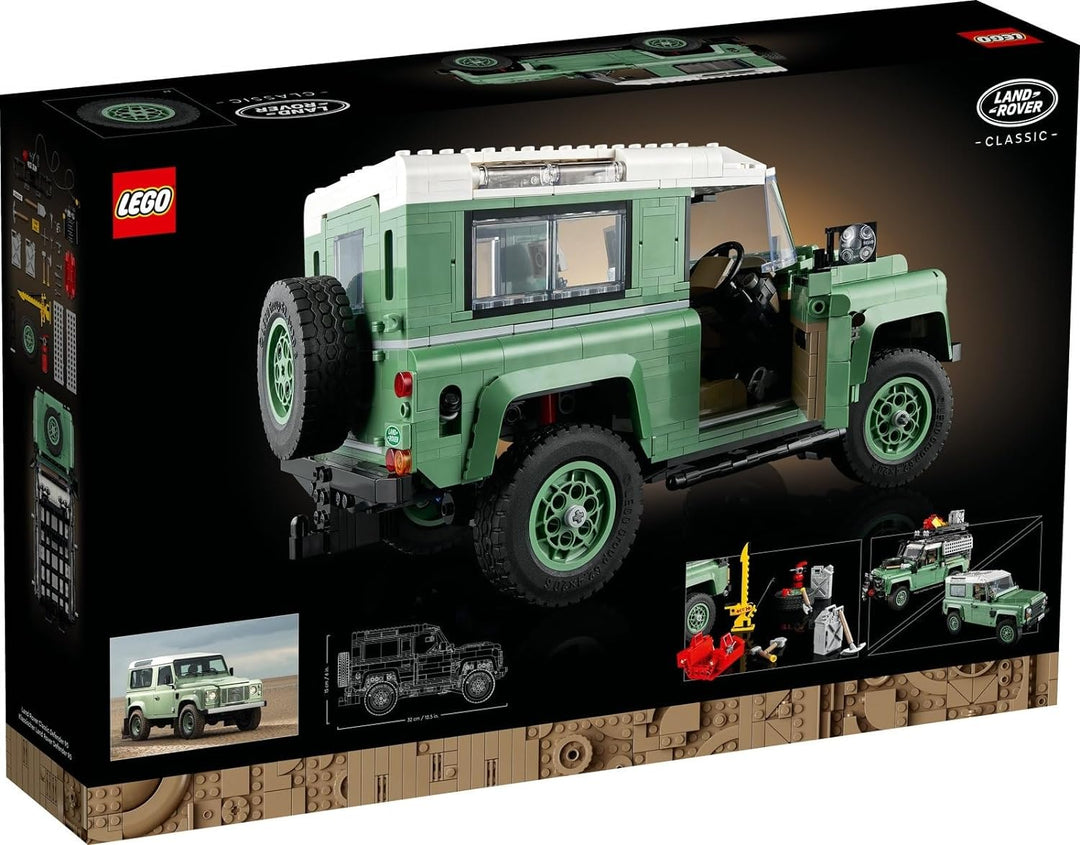 Lego 2er Set: 10317 Klassischer Land Rover Defender 90 & 30644 Oldtimer Polybag