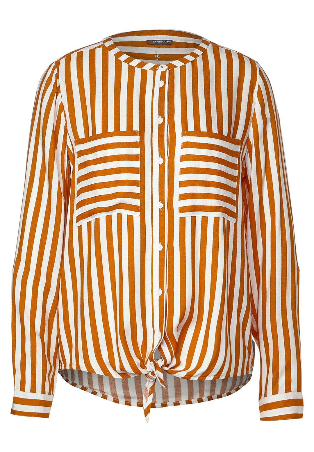 Street One Damen Bluse, Foxy Caramel