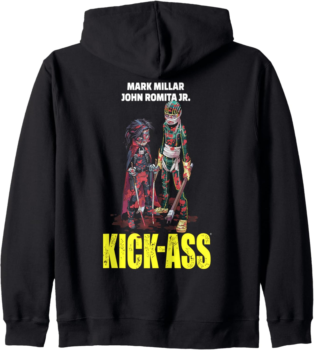 Millarworld Kick Ass Posterhit Girl Bloody Kapuzenjacke