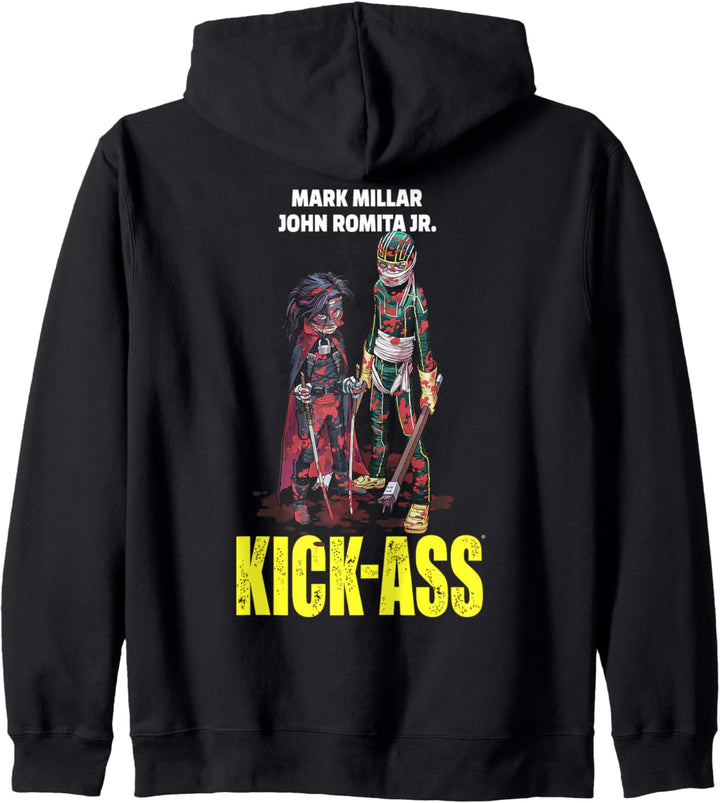 Millarworld Kick Ass Posterhit Girl Bloody Kapuzenjacke