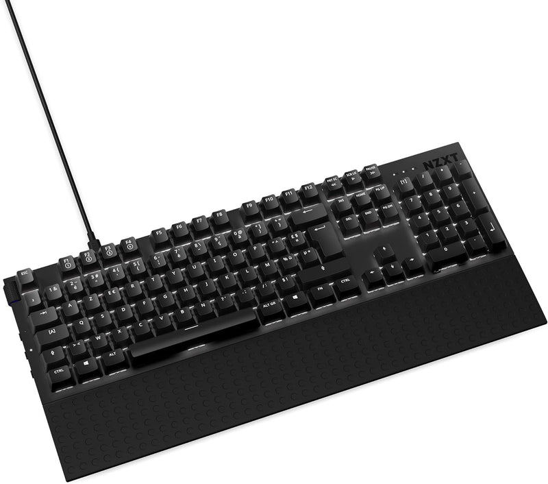 NZXT Function Mechanische PC Gaming Tastatur - beleuchtet - lineare RGB Schalter - MX kompatible Sch