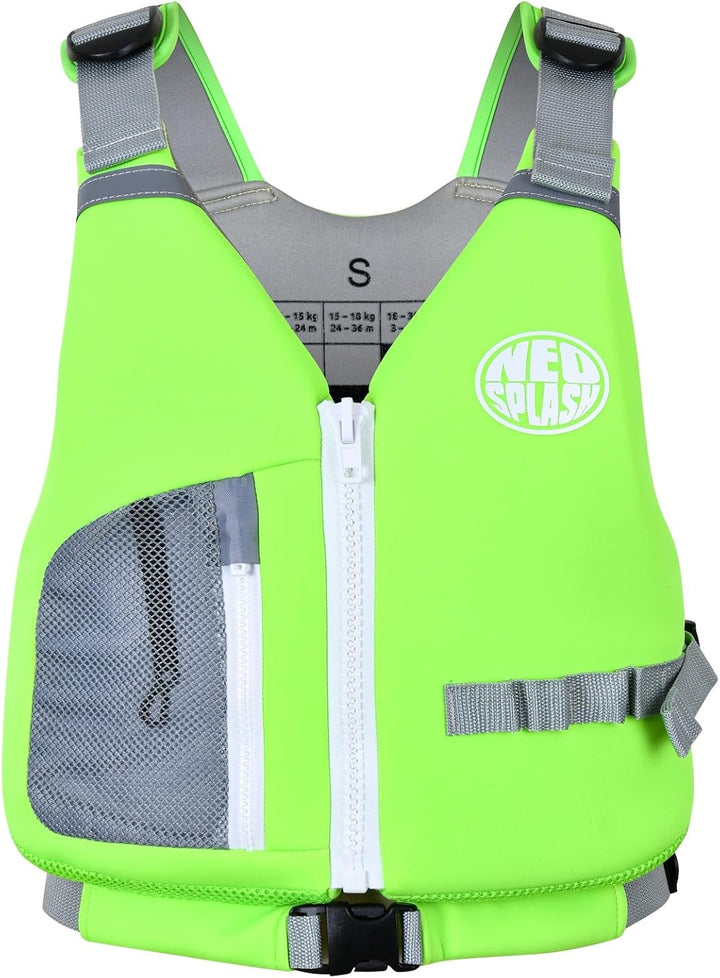 Schwimmlernweste Erwachsene, Schwimmhilfe, Festtoffweste ideal für den Wassersport, Kajak, Bootfahre