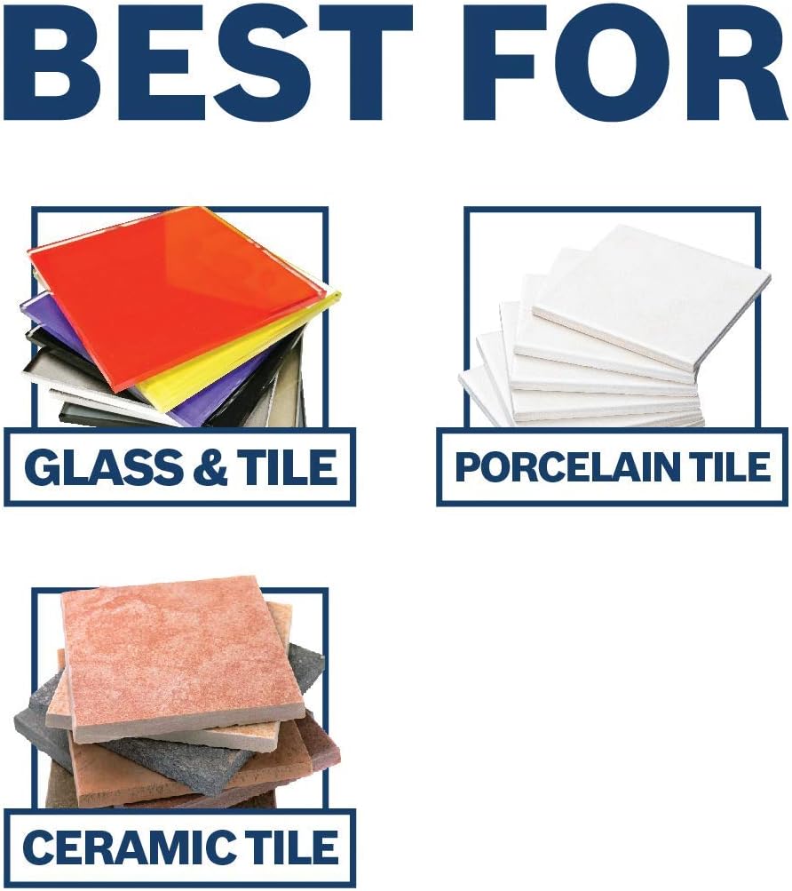 Bosch NS600 1/2 Naturstein-Fliesen-Bit 1/2" Bit 1er-Pack, 1/2 in Industriell