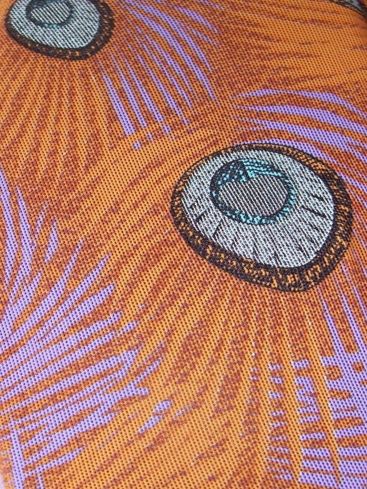 Solar Tan Thru Badeanzug orange/lila/Silber, Gr. 38 B-Cup