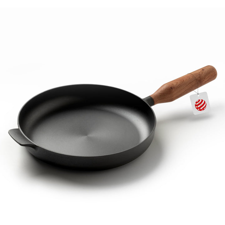 JAXX ROADHOUSE DIE BRATPFANNE - ausgezeichnete Premium Pfanne Gusseisen, Gusseisenpfanne Induktion,
