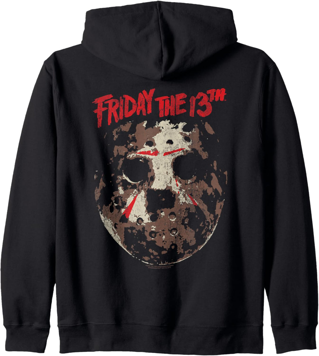 Friday the 13th Jason Rough Mask Kapuzenjacke