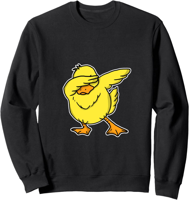 Lustiges Dabbing Ente Geschenk Entchen Dab Dance Sweatshirt