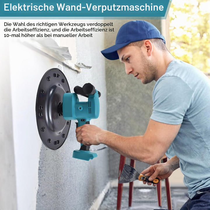 Elektrische Wandglättmaschine, Akku Wandmörtel Finishing Machine,Elektrische Kelle for Glätten und P