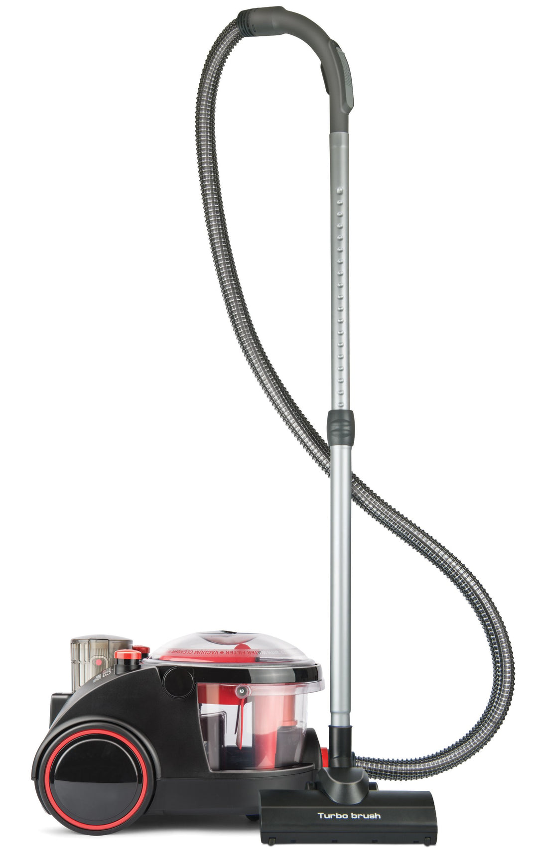 Arnica Bora 5000 Rot Wasserstaubsauger, Staubsauger mit Wasserfilter, HEPA-Filter 13, Allergiker Sta