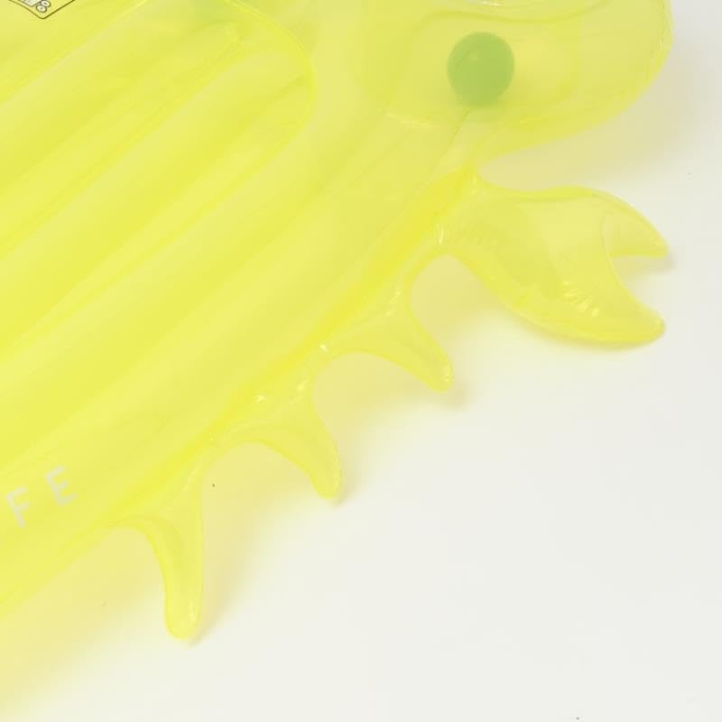Sunnylife - Aufblasbare Schwimmmatratze Luxe Lie-On - Sonny the Sea Creature, Citrus