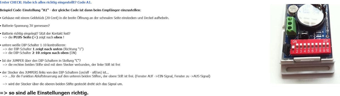 WeBaSo Funk-Abluftsteuerung Installation 2090, Stecker auf 2300 W, mit Fensterkontaktschalter, Steck
