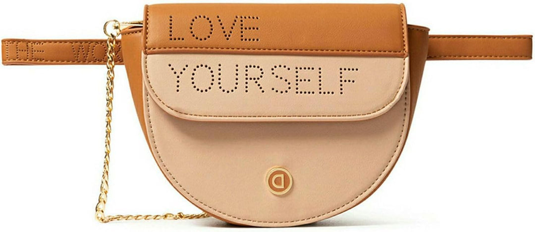 Desigual Damen Riño_rhapsody Nyon Münzbörse, Beige (Crudo V), 5x13.5x18 cm