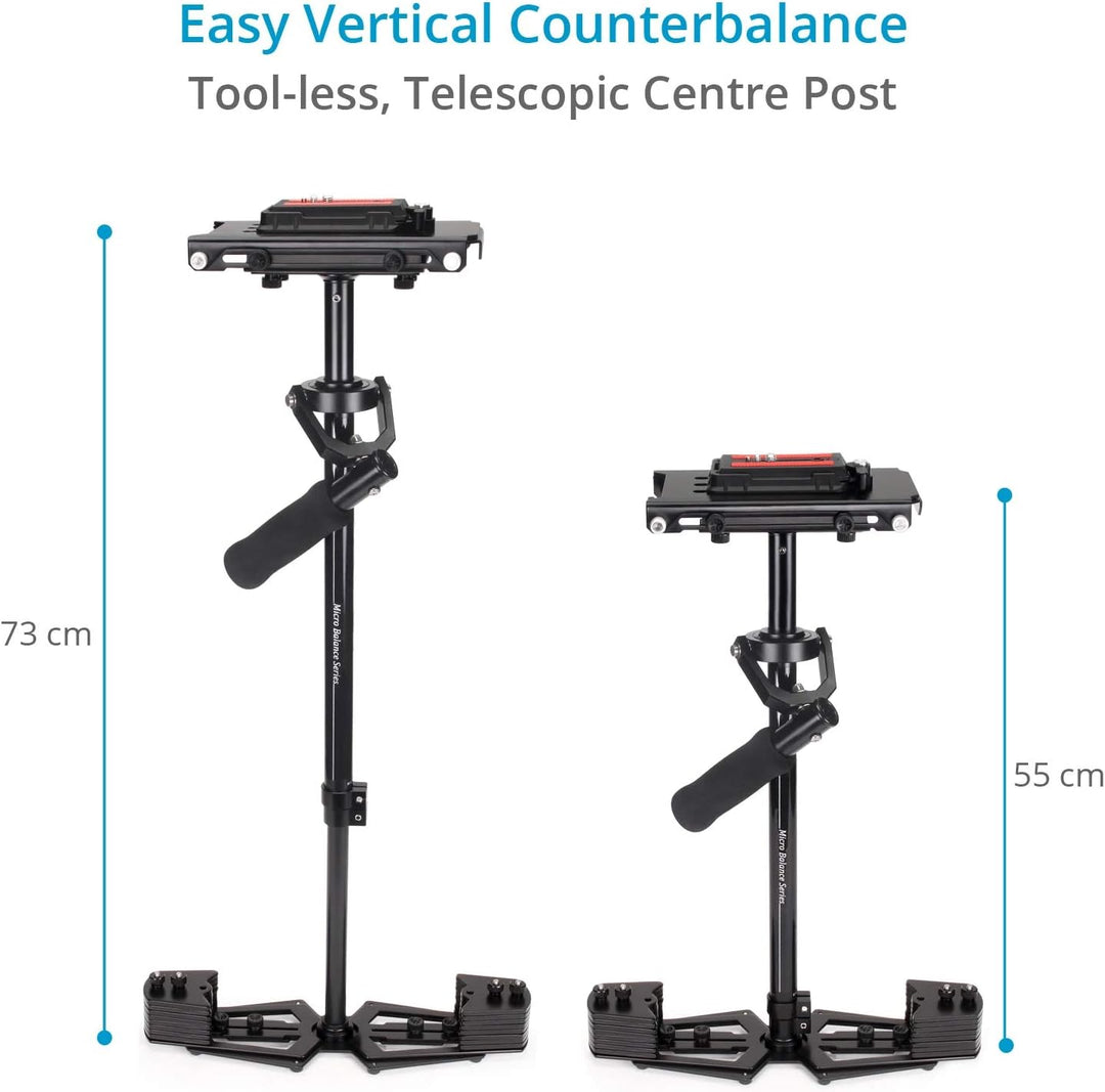 Flycam HD-5000 Video Stabilizer with Free Arm Brace, Table Clamp and Quick Release Plate (FLCM-HD5-Q