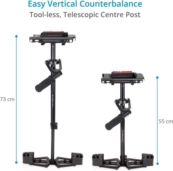Flycam HD-5000 Video Stabilizer with Free Arm Brace, Table Clamp and Quick Release Plate (FLCM-HD5-Q