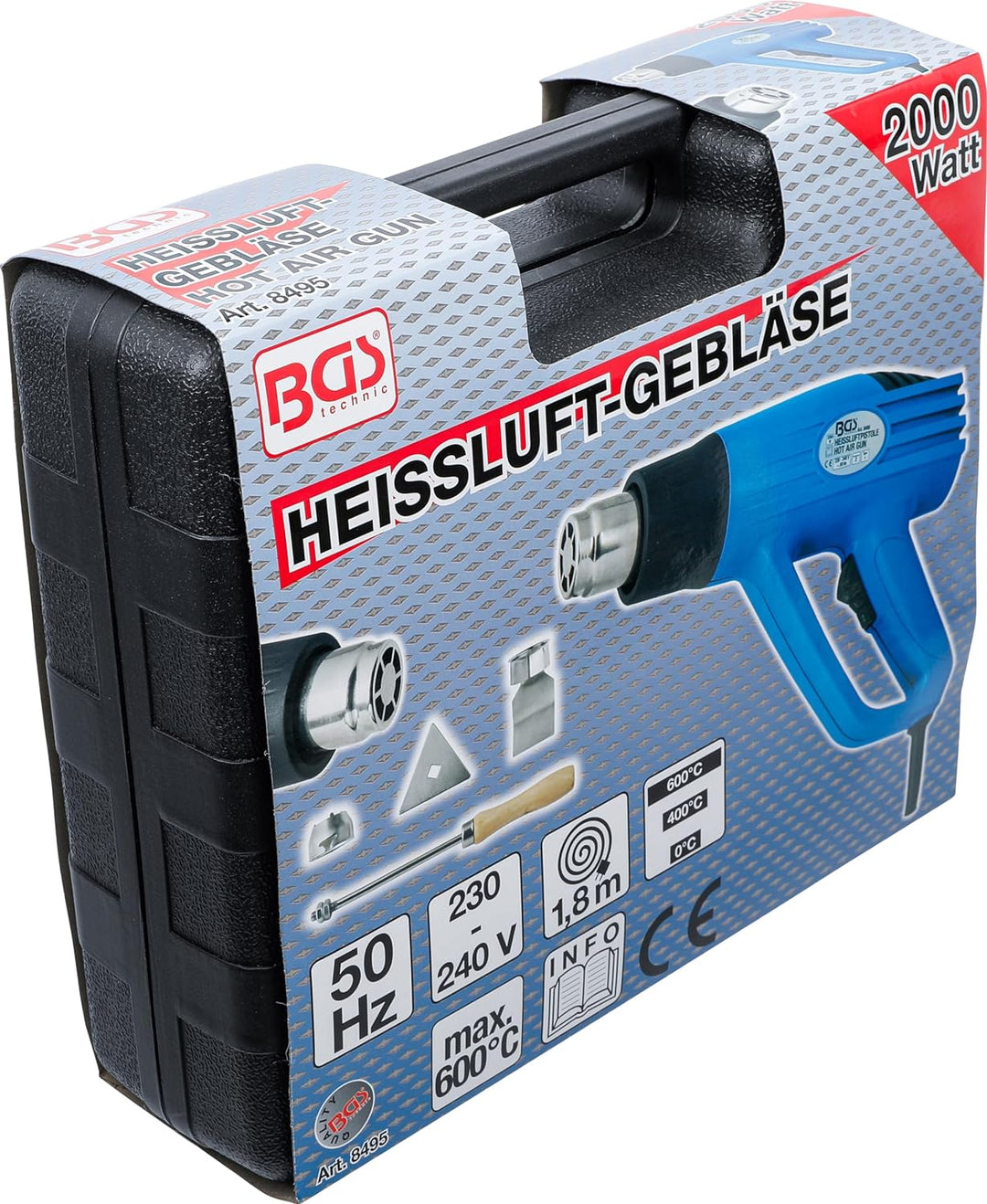 BGS 8495 | Heissluft-Gebläse | 2000 W