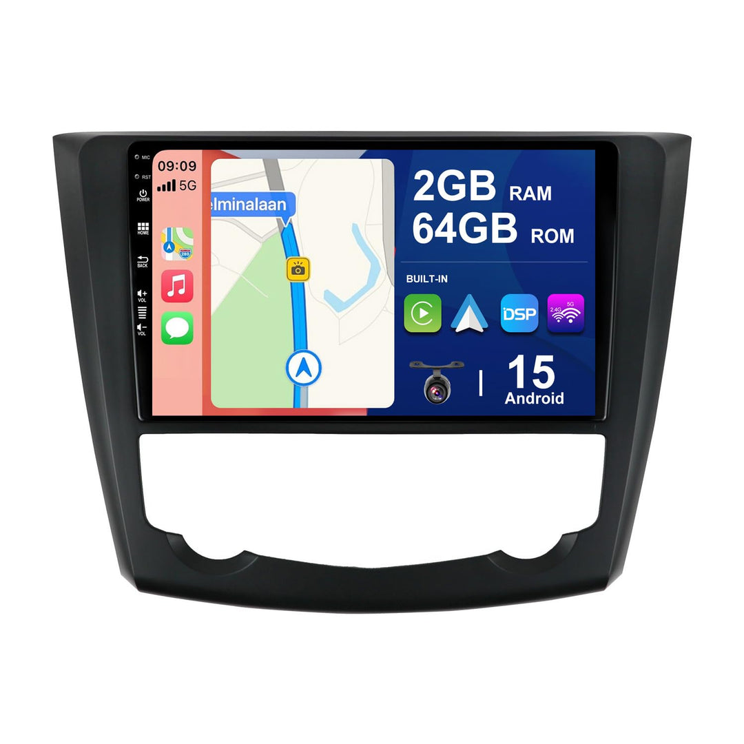 Android 15 Autoradio für Renault Kadjar (2015-2019) - Rückfahrkamera KOSTENLOS - 2G+64G - IPS 9 Zoll