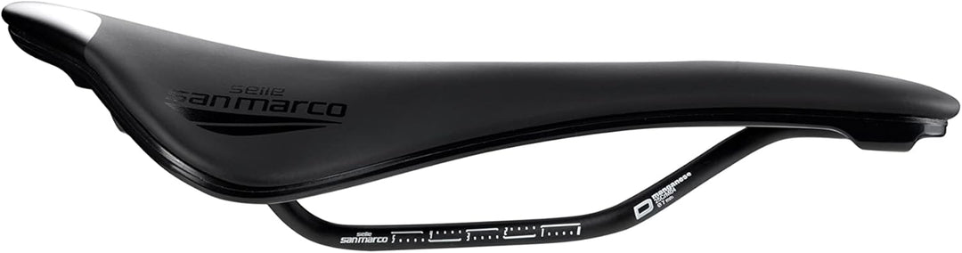 Selle San Marco Unisex – Erwachsene Shortfit 2.0 Comforto-fit Dynamic Sattel L Schwarz, L Schwarz