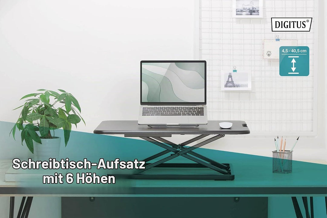 DIGITUS DA-90445, Wood, Schwarz, one Size fits All