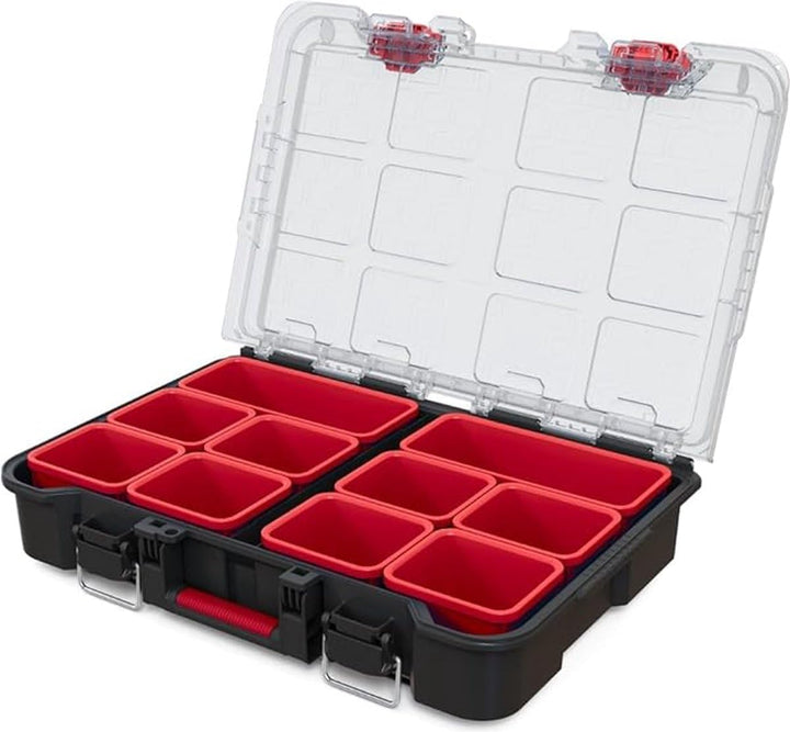 Keter 250927 Stack & Roll Heavy Duty DIY Tool Storage System DIY Werkzeug-Aufbewahrungssystem, DIY W