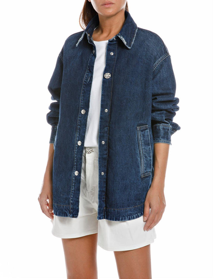 Replay Damen Jeansjacke, XL