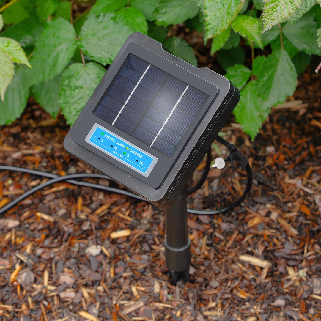 esotec kompaktes Solar Bewässerungssystem WaterDrops 20 – Automatischer Bewässerungscomputer, 20 Was