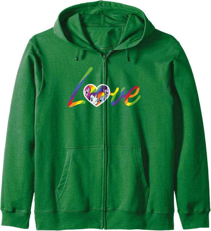 My Little Pony: Friendship Is Magic Rainbow Cursive Love Kapuzenjacke