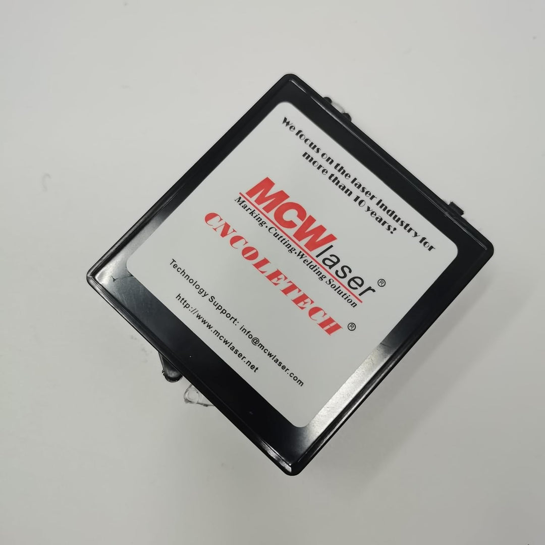 MCWlaser 18mm PVD ZnSe CO2 Laser Fokuslinse Lens für CO2 10600nm 10,6um Lasergravierer/Fräser Durchm
