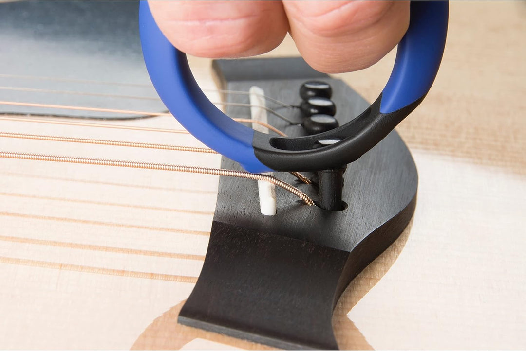 MusicNomad MN219 GRIP Puller - Premium Bridge Pin Puller