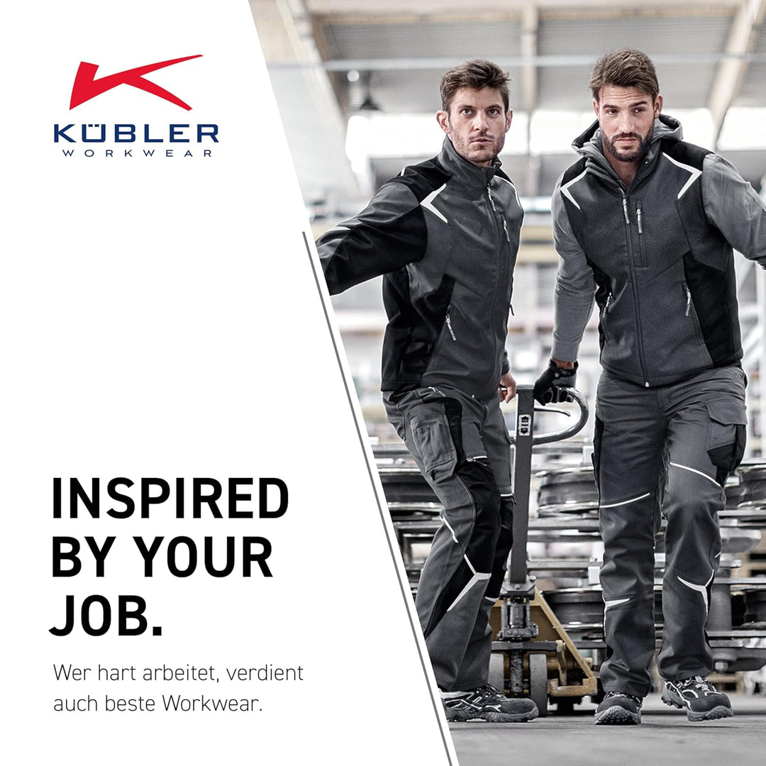 KÜBLER Workwear Unisex Jacket Jacket Classiq Organiq Size 50 in anthracite (pack of 1) S Anthrazit /
