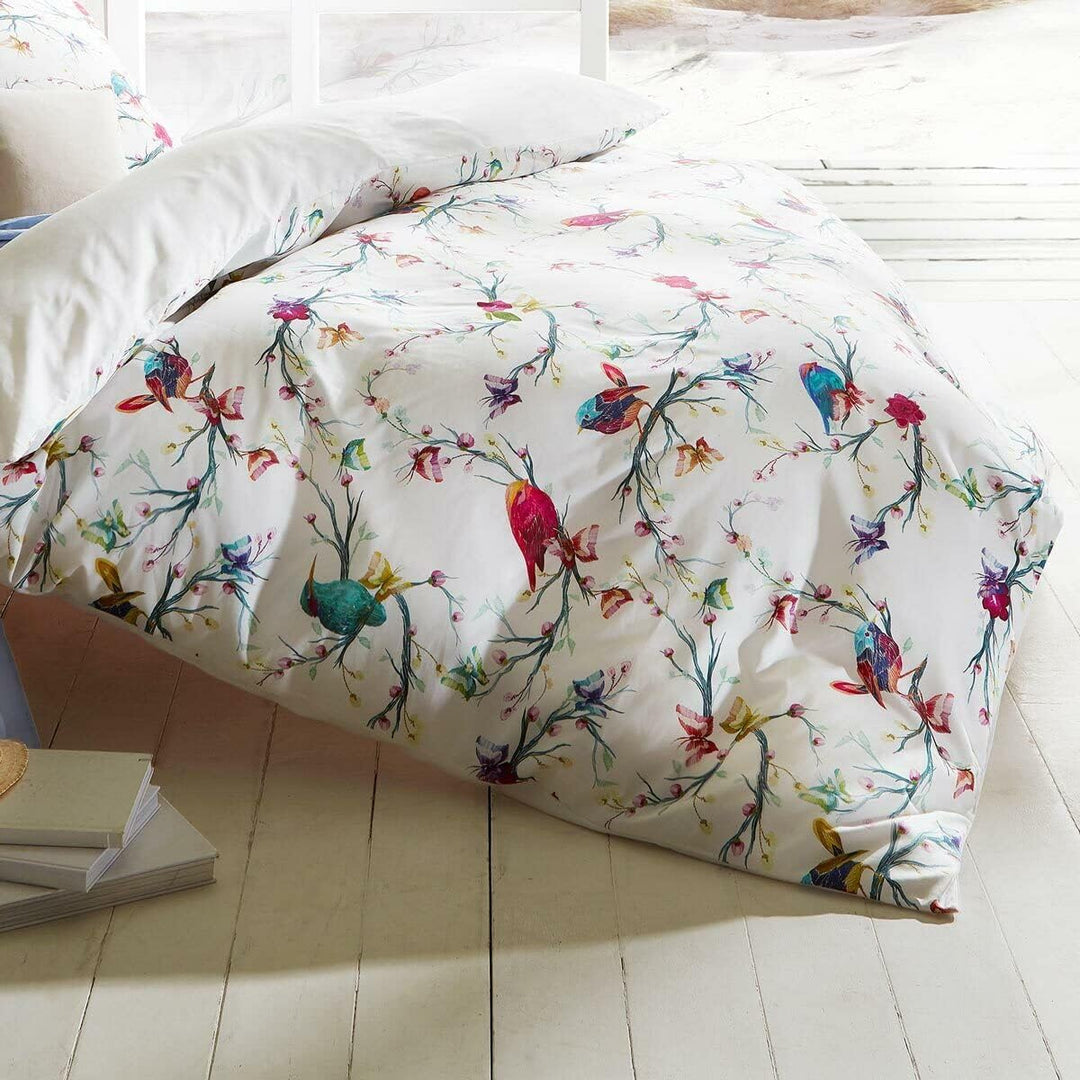 fleuresse Mako-Satin Bettwäsche Bed Art S Torquay Multicolor 1 Bettbezug 200 x 200 cm + 2 Kissenbezü