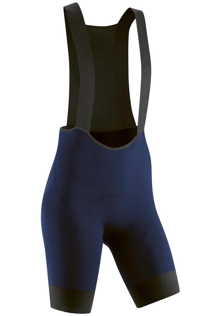 Gonso SQlab GO Bib W, Kurze Damen Träger-Radhose, Tights mit ergonomischem SQlab Sitzpolster, Innova