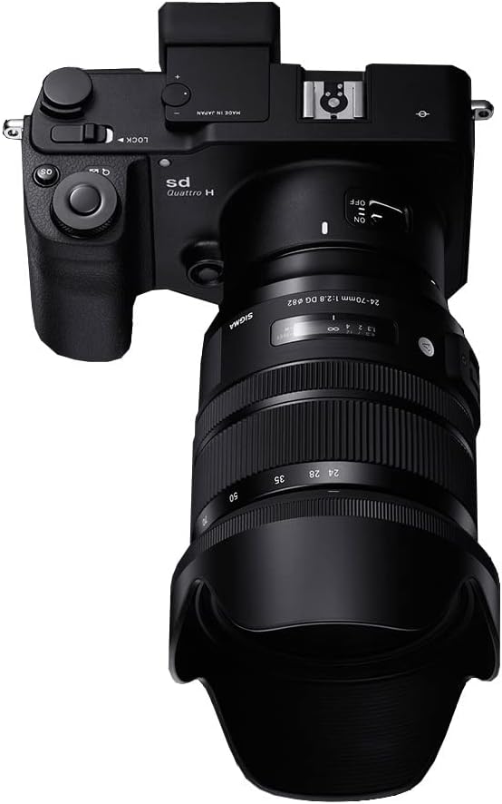 Sigma 24-70mm F2,8 DG OS HSM Art Objektiv für Nikon F Objektivbajonett für Nikon Single, für Nikon S