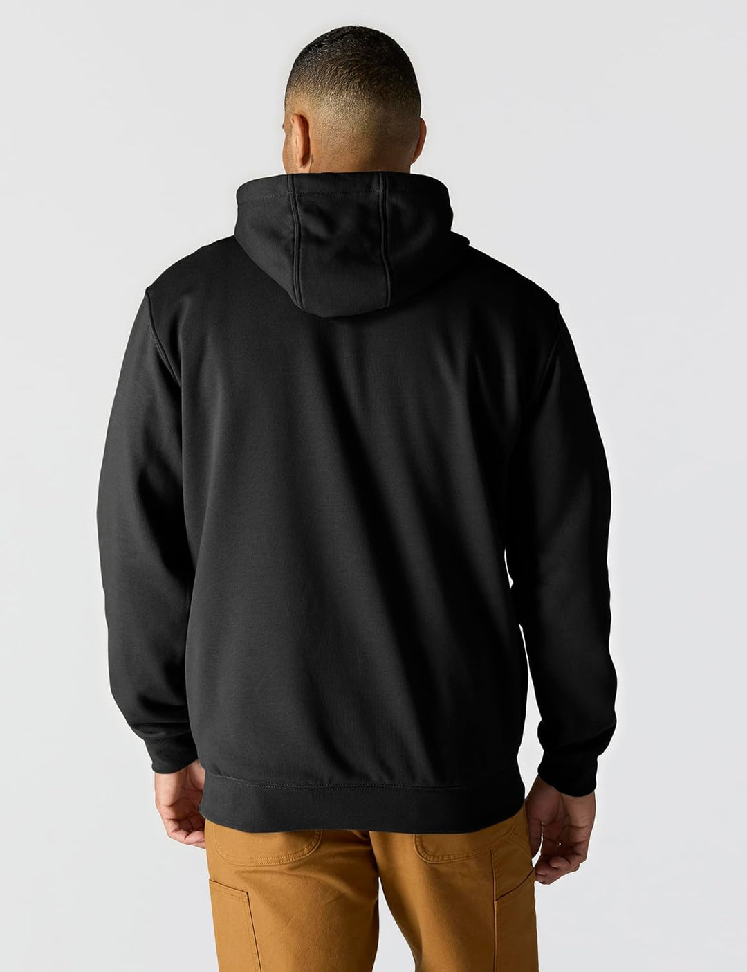 Carhartt Herren Sleeve Logo Hooded Sweatshirt Kapuzenpullover XS Schwarz, XS Schwarz