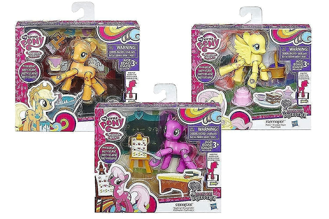 Hasbro European Trading B.V. B3598EU4 - Mein kleines Pony Bewegliche Sortiment, Spiele und Puzzles