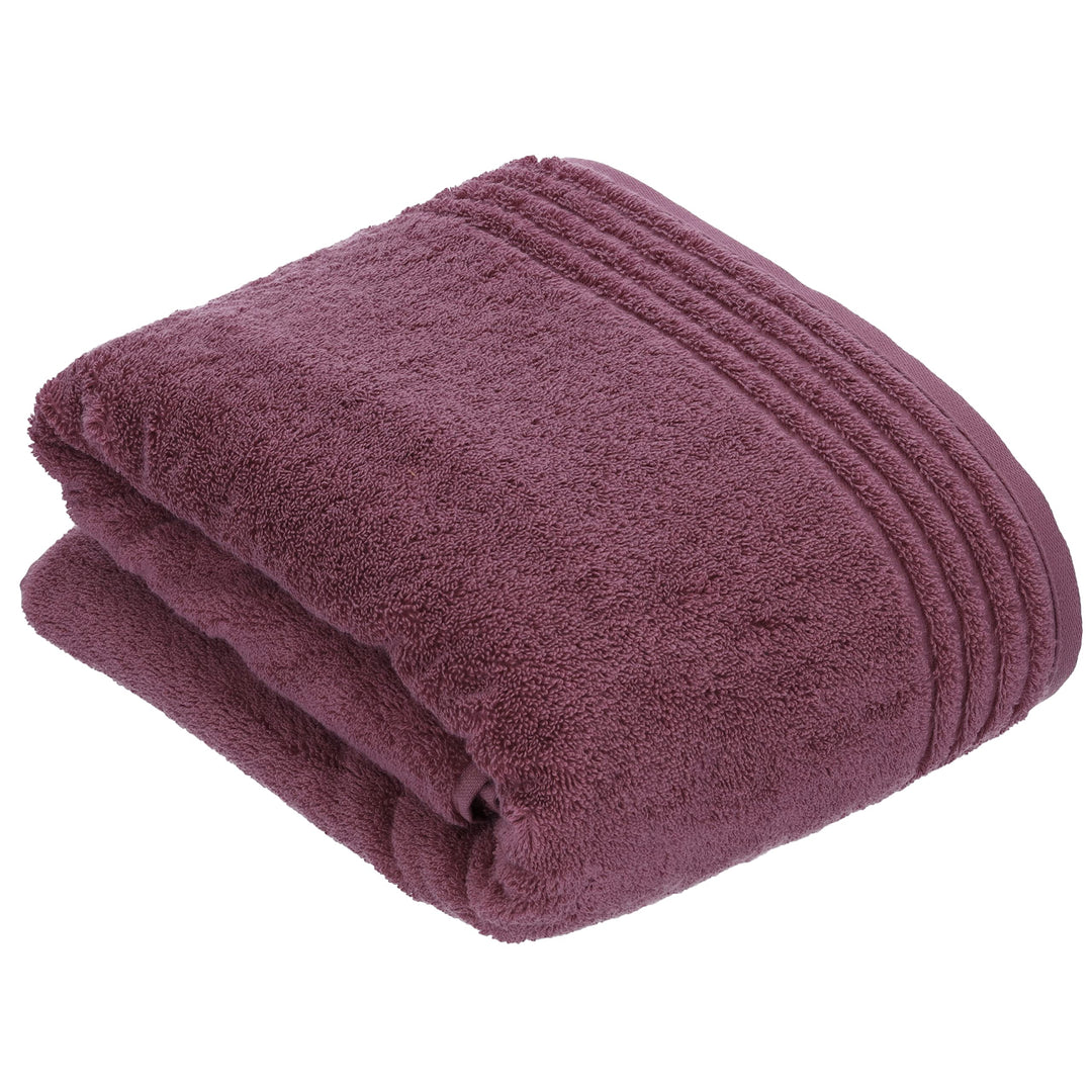 Vossen Vienna Style Supersoft Badetuch 80 x 160 cm BlackBerry, Badetuch 80 x 160 cm Blackberry