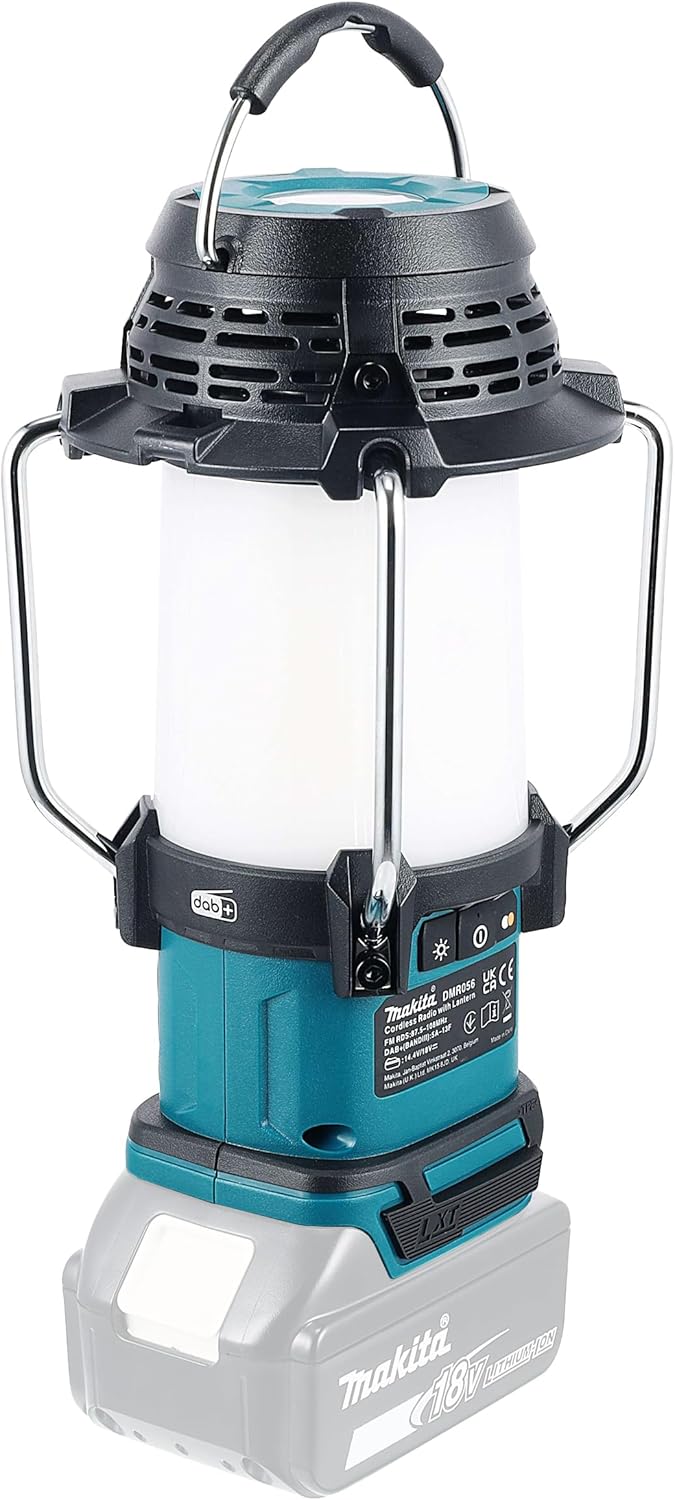 Makita DMR056 Akku-Radio mit Laterne 18V (ohne Akku, ohne Ladegerät) Single