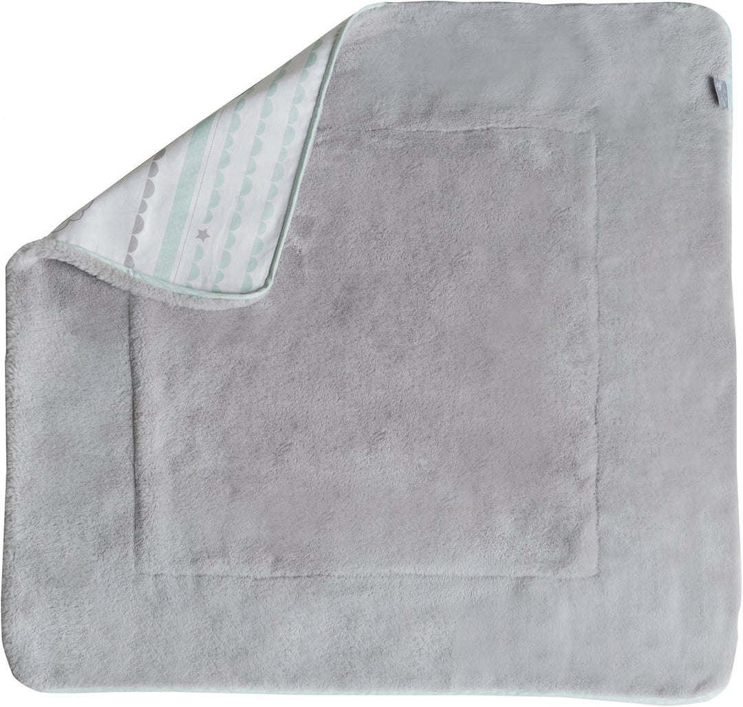 roba Babydecke Happy Cloud - Kuscheldecke 80 x 80 cm zum Schlafen, Krabbeln & Spielen - Baby Decke 2